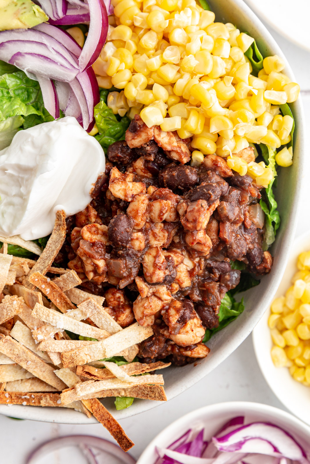 Vegan Taco Salad Bowl